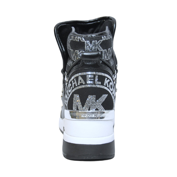 Michael Kors Lula MK Signature Outline Jacquard Boot Black 6/6.5 Nib $275 - Picture 4 of 4